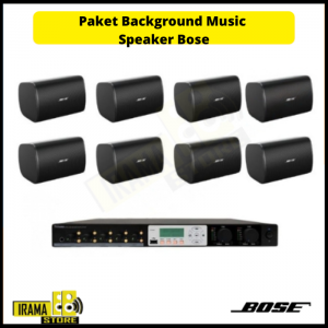 Paket Background Music Speaker Bose DM3SE - 8 Speaker